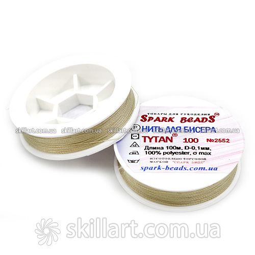 Нитки для бисера Tytan 100 Spark Beads (100м)